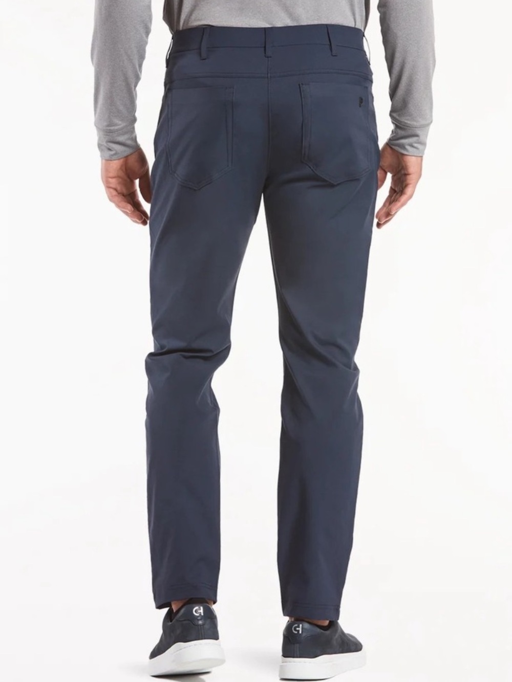 Public Rec Pants Men's 42x34 Workday Pant Navy Blue Golf Travel Work Comfy - Picture 2 of 12